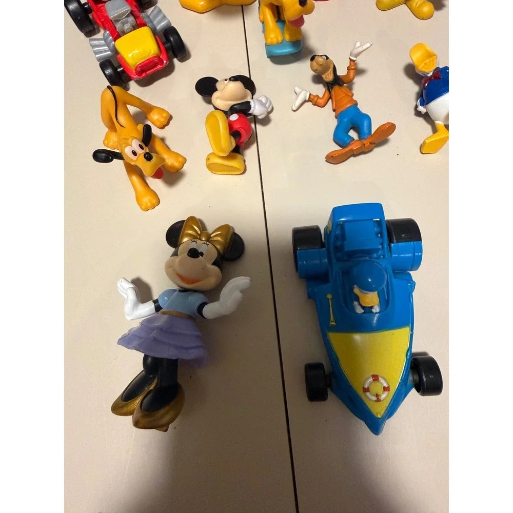 Disney Mickey Mouse and Friends Toy Figure Lot‎ Mickey Minnie Donald Goofy Pluto